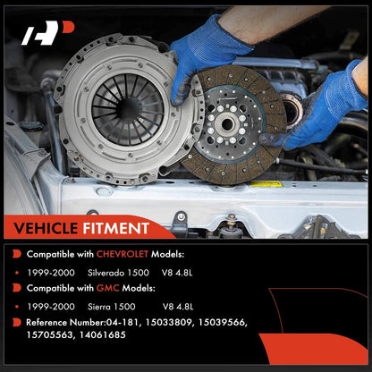 Clutch Kit for Chevrolet Silverado 1500, GMC (1999–2000)
