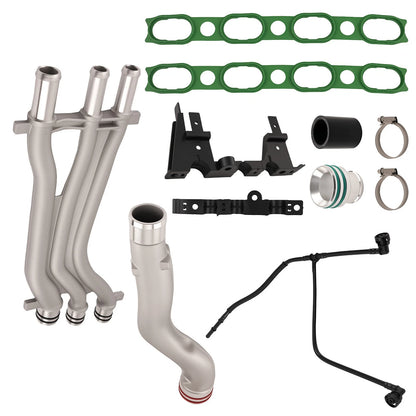 Coolant Line Kit for Porsche Cayenne S/Turbo 4.5L (2003–2006)