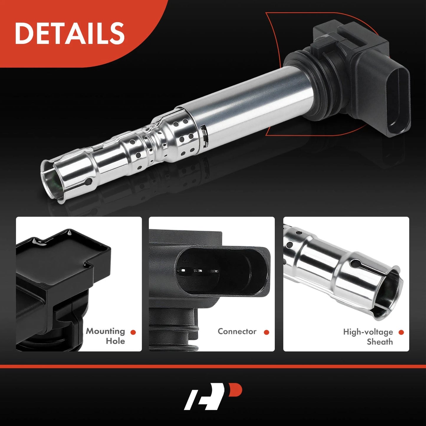 8x Ignition Coil for Volkswagen Passat (2002–2004)