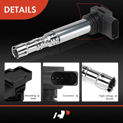 8x Ignition Coil for Volkswagen Passat (2002–2004)