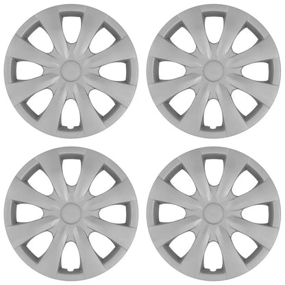 4 15" Full Wheel Covers Rim Hub Caps R15 Tires for 2009-2013 Toyota Corolla