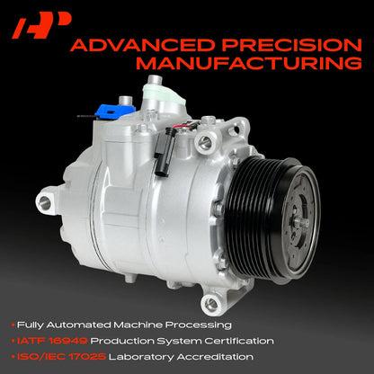 A/C Compressor with Clutch for Mercedes-Benz ML320 ML350 GL320 (2000–2012)