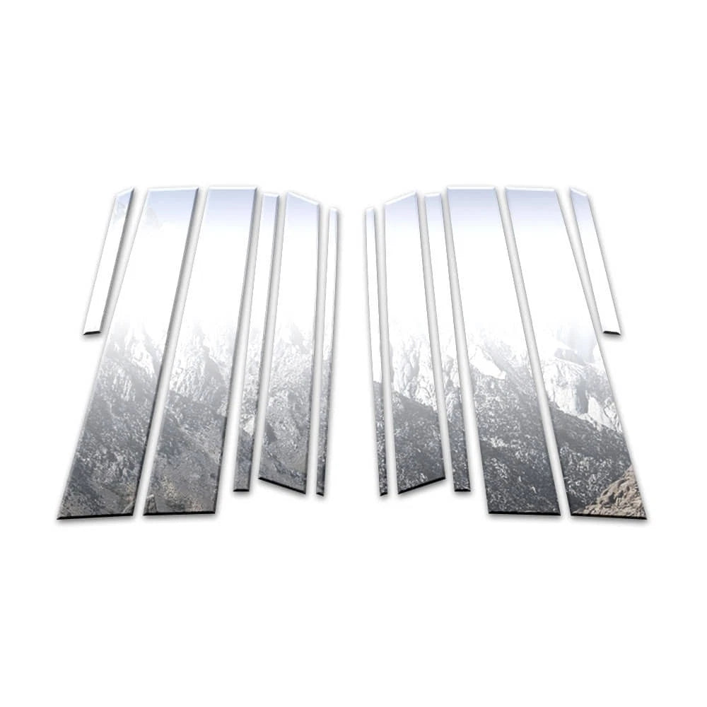 Diamond Grade 12pc Pillar Post Covers for 2015-2024 Volkswagen Golf SportWagen