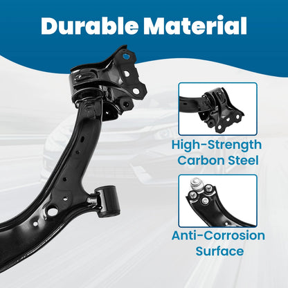 Front Suspension Lower Control Arms Sway Bar Tie Rods for 2007–2011 Honda CR-V