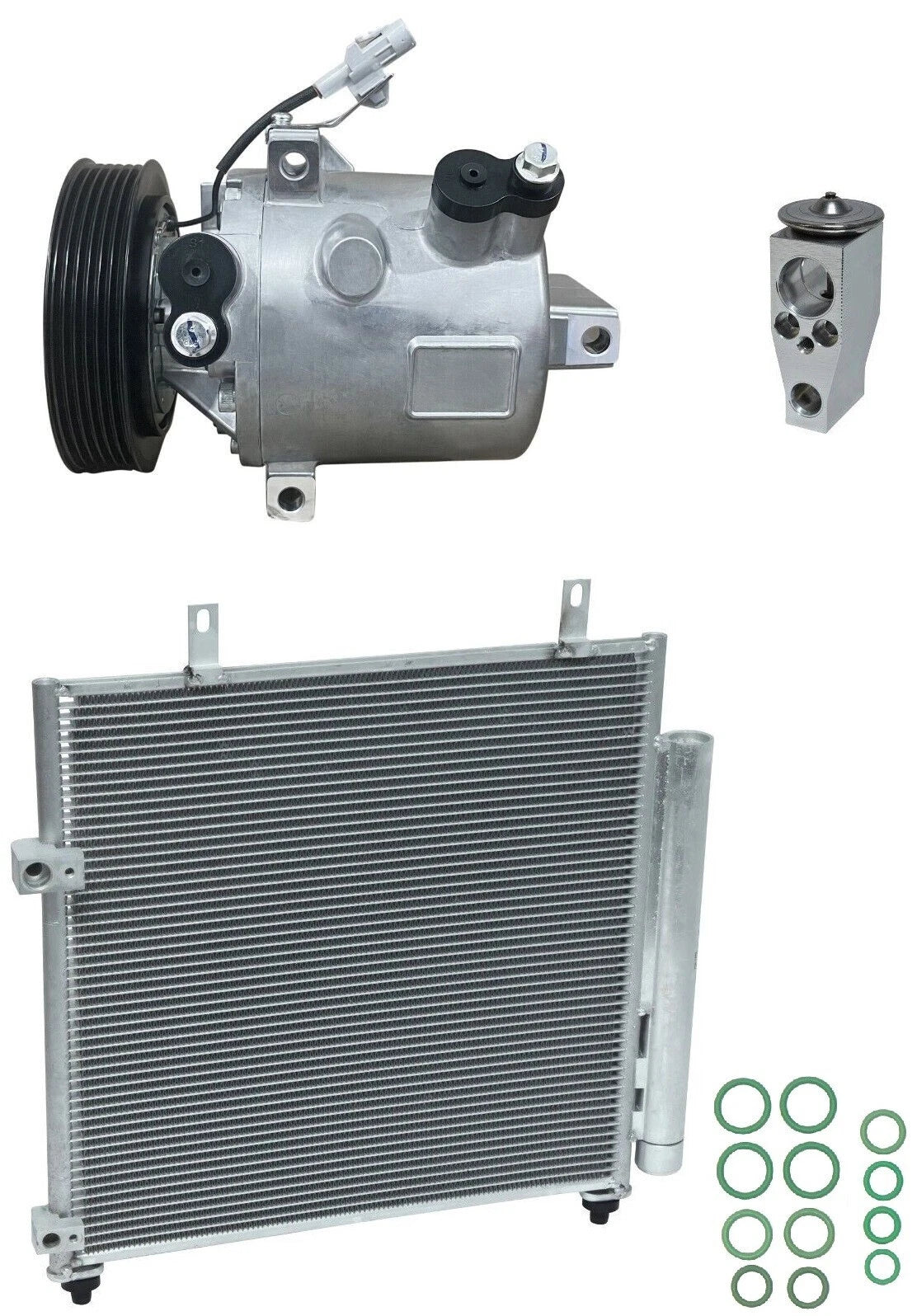 AC Compressor Kit With Condenser for Mitsubishi Mirage 1.2L (2016–2016)