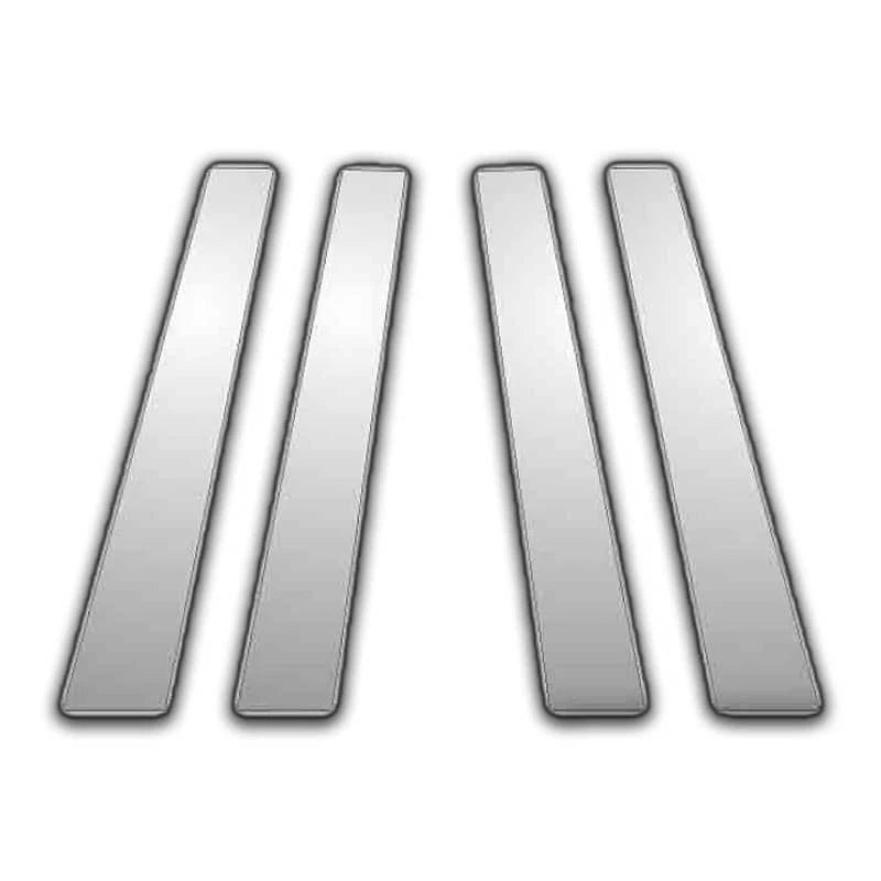 4Pc Chrome Pillar Post Covers for 2009-2013 Subaru Forester - P6553
