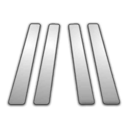 4Pc Chrome Pillar Post Covers for 2009-2013 Subaru Forester - P6553