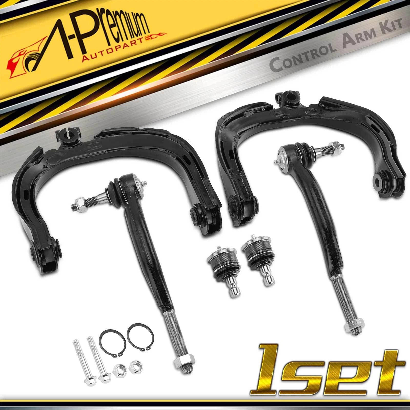 6x Front Upper Control Arm Tie Rod End for Chevrolet Trailblazer (2002–2009)