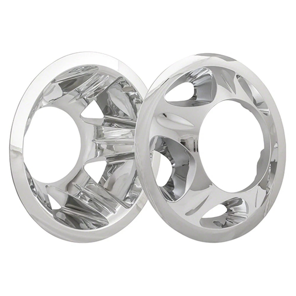 Dually Wheel Simulators Chrome 17 Inch Replacement for Silverado Sierra (2008–2010)