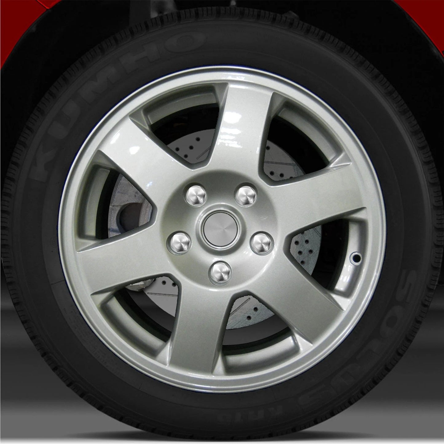 17x7.5 Factory Wheel (Bright Sparkle Silver) For 2008-2011 Jeep Grand Cherokee
