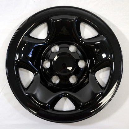 16 Inch Gloss Black Wheel Skins for Toyota Tacoma (2005–2021) PreRunner 4x4
