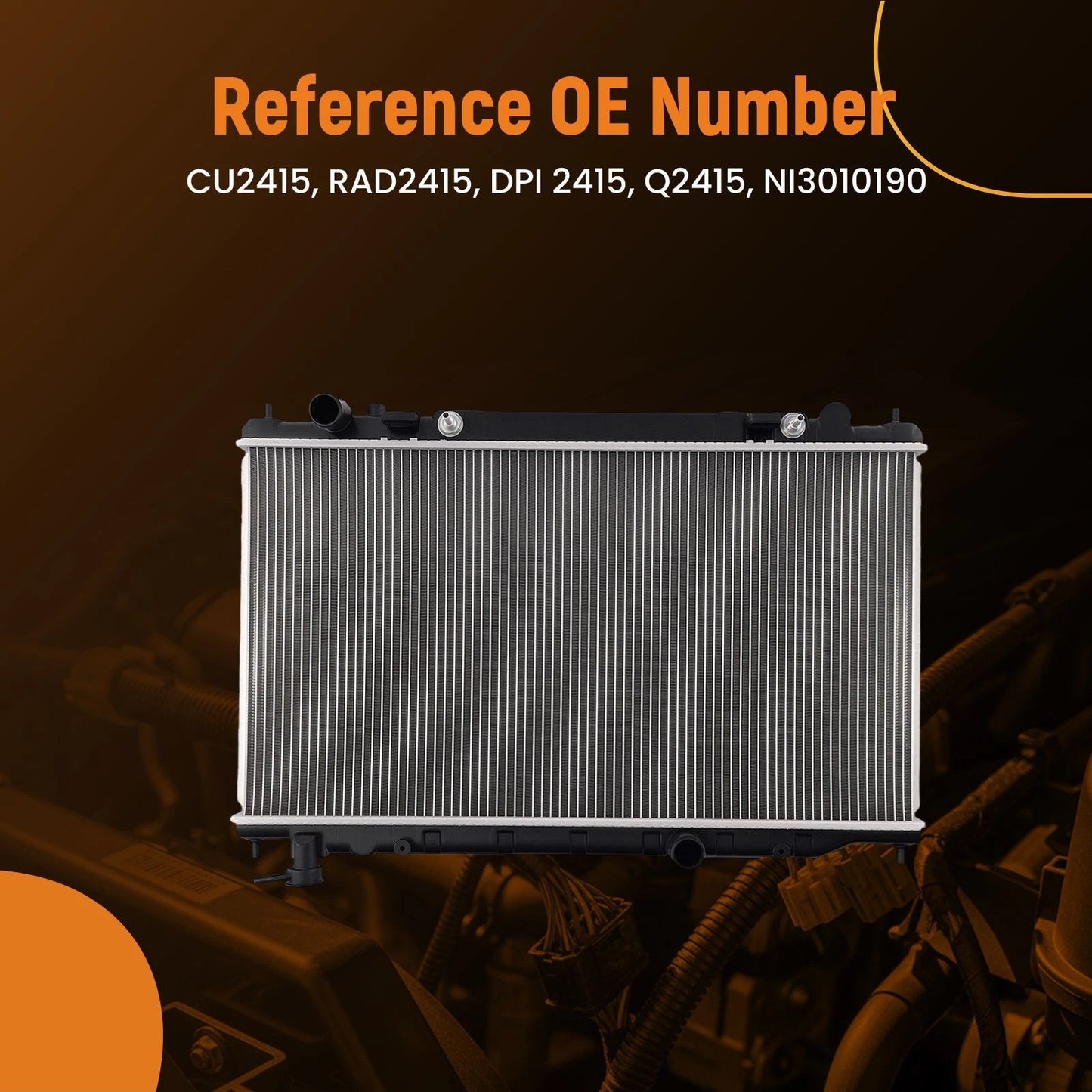 Coolant Radiator for Nissan Maxima 3.5L V6 (2004–2006)