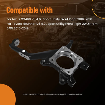 Front Right Steering Assembly for Lexus GX460 and Toyota 4Runner (2015–2019)