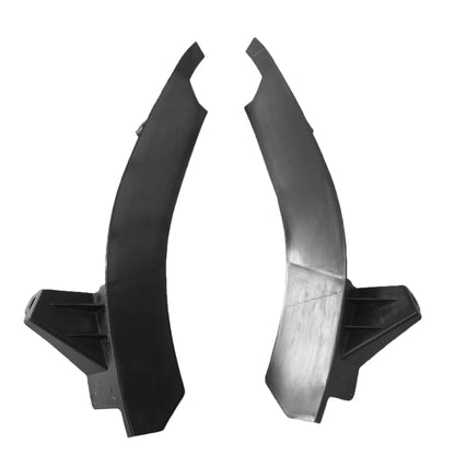 Replacement Plastic Driver/Passenger Rear Set of Front Upper Bumper Brackets
