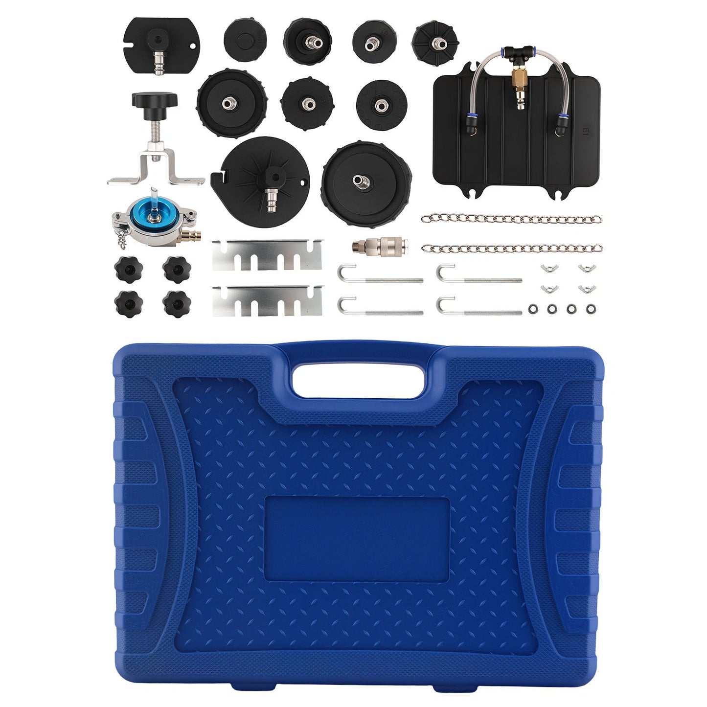 Brake Bleeder Adapter Kit for Master Cylinder Brake Fluid Bleeding (12-Piece)