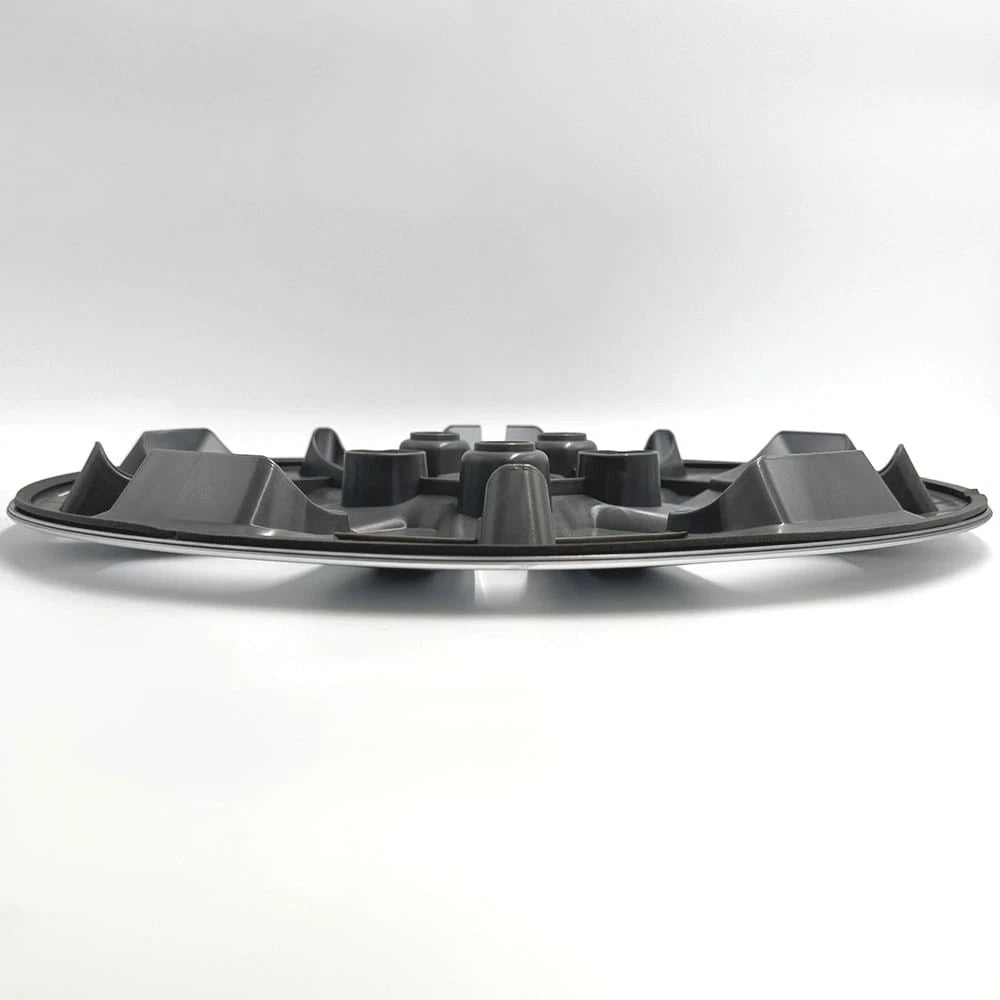 4 Bolt On Hub Caps Full Rim Wheel Covers for Dodge Grand Caravan (2014–2018)