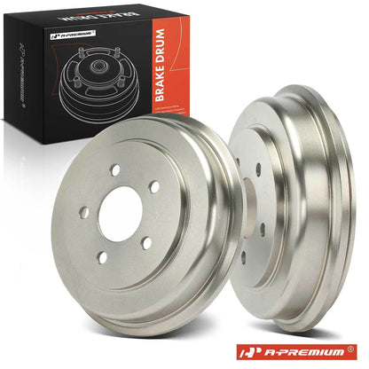 2X Rear Brake Drum for Chevrolet Cobalt HHR Malibu Pontiac G5 (2006–2008)