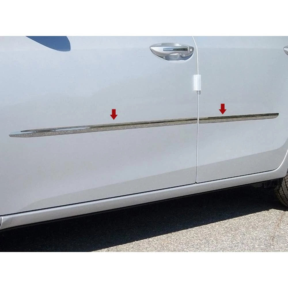 Luxury FX Chrome 1 Inch Accent Trim 4 Piece for Toyota Corolla (2014–2019)