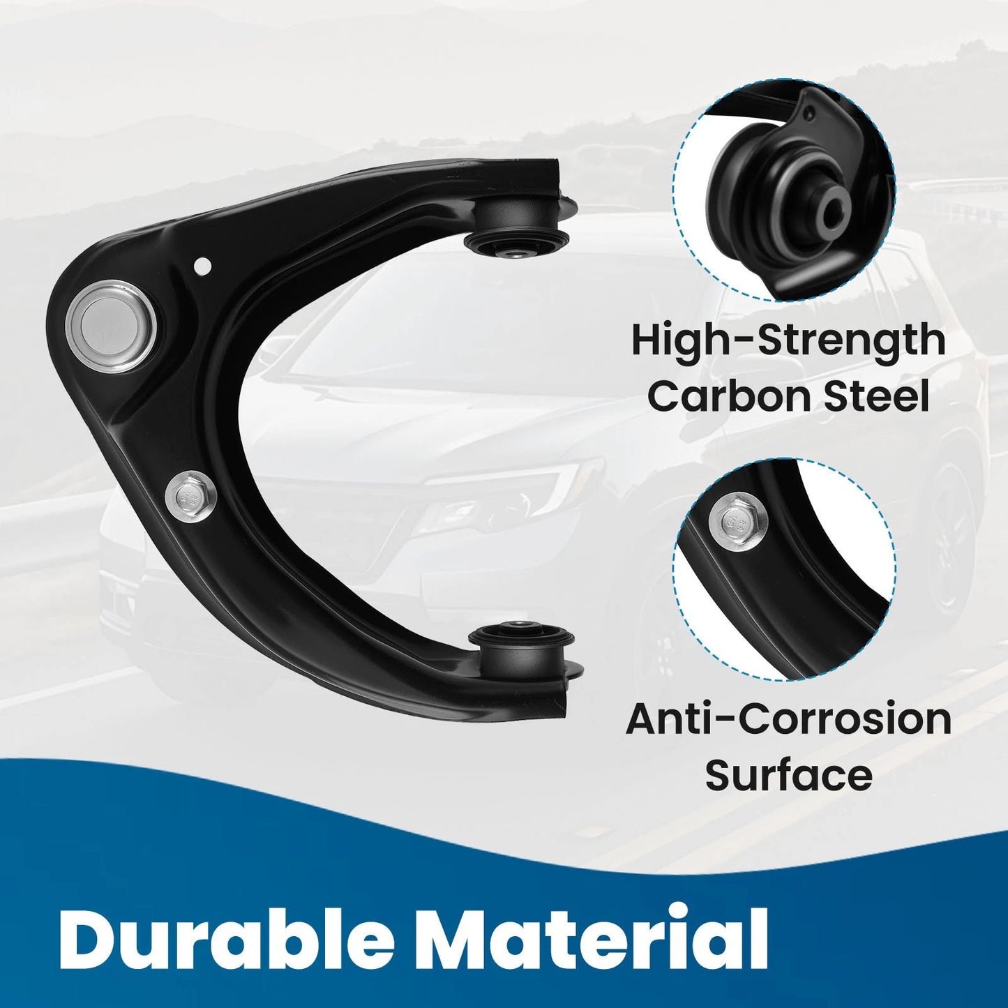 Front Upper Control Arm for 2006–2012 Ford Fusion Lincoln MKZ Mazda Mercury