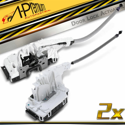 2X Front Door Lock Actuator for Mercedes-Benz C250 C350 E250 GLK250 (2012–2015)