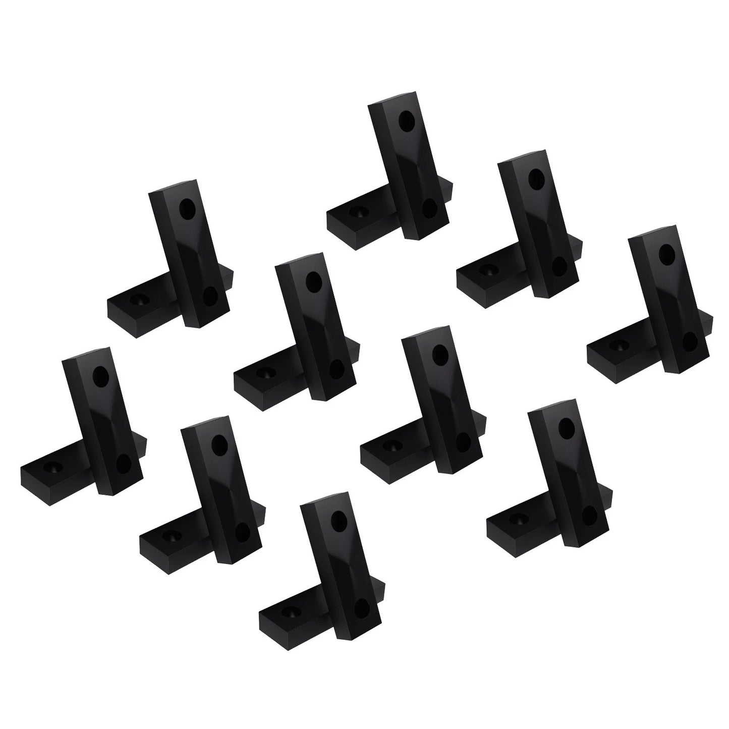 (10 Packs) Machined Aluminum Soft Jaws for Kurt 6" Vises (6x2x1") 