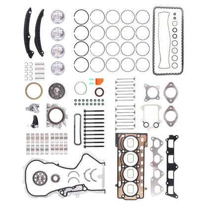 Engine Overhaul Rebuild Kit and Valves for VW Audi 1.4 TSI (2010–2017)
