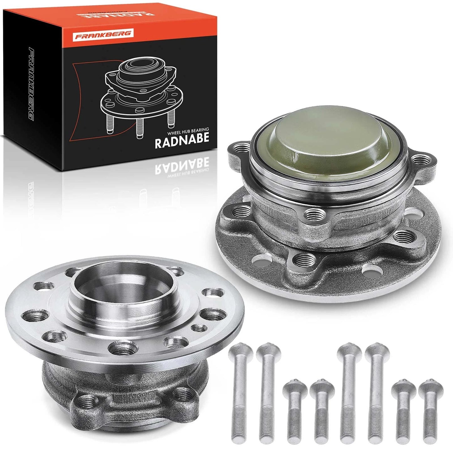 2X Front Wheel Hub & Bearing Assembly for Mercedes-Benz C300 (2015–2021)