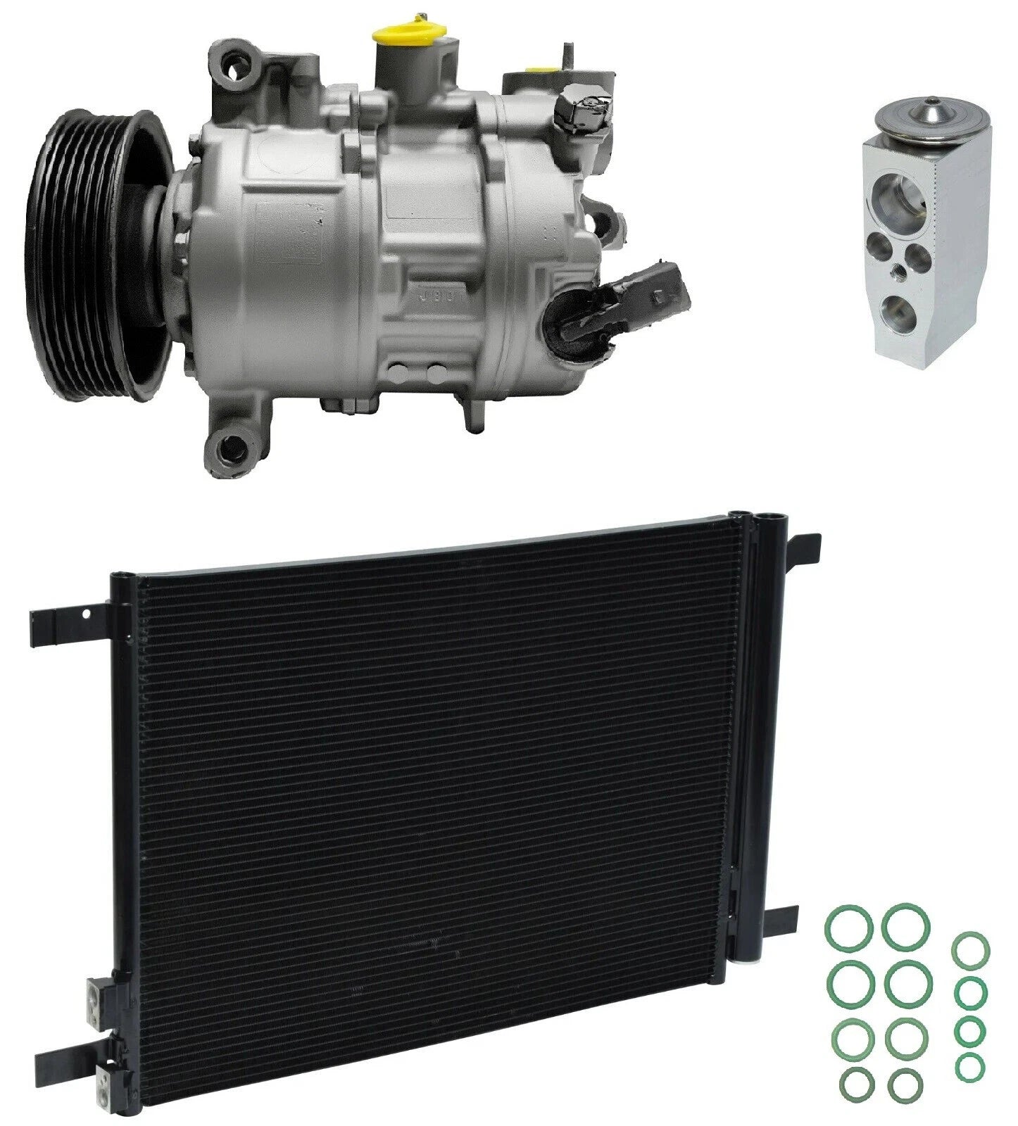 AC Compressor Kit With Condenser for Audi TT RS Quattro 2.5L (2018–2020)