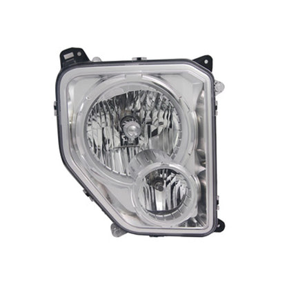 Replacement Chrome Passenger Side Head Light Assembly w/Fog Lights