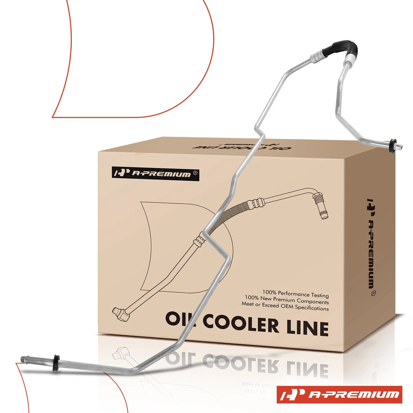 Auto Trans Oil Cooler Hose for Chevrolet Express 2500 3500 (2004–2008)