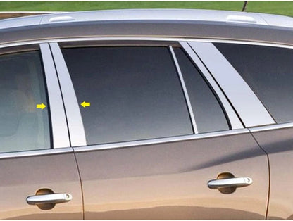 4pc. Luxury FX Chrome Pillar Post Set for 2008-2017 Buick Enclave