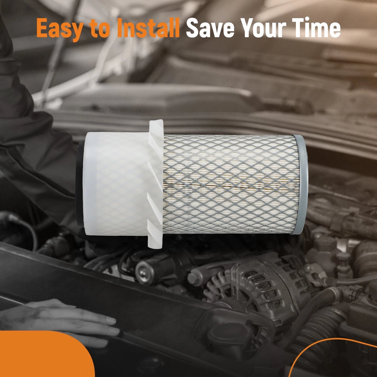 Air Filter for Ford New Holland Commercial Mower CM222 CM272 (2012–2015)