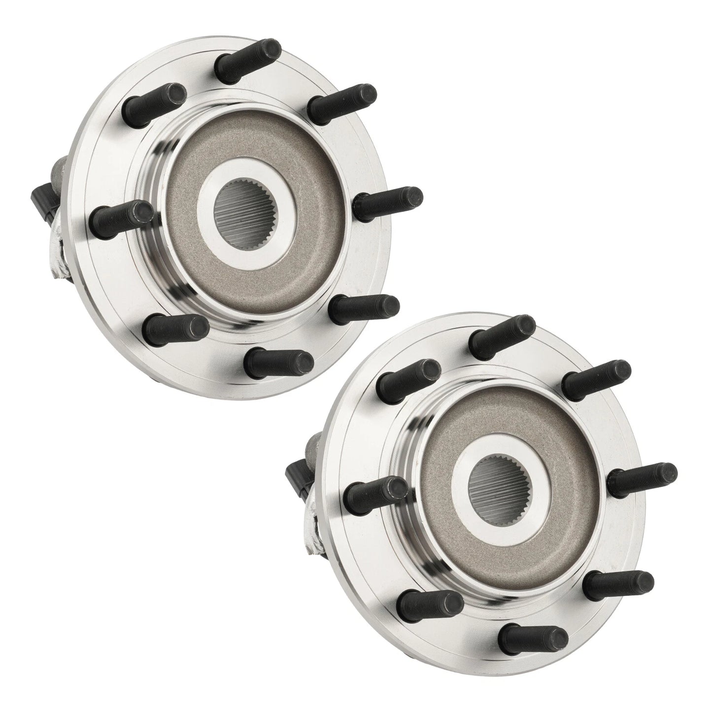 2pc Front Wheel Bearing Hub Assembly for RAM 2500 2014–2018 & 3500 2013–2018