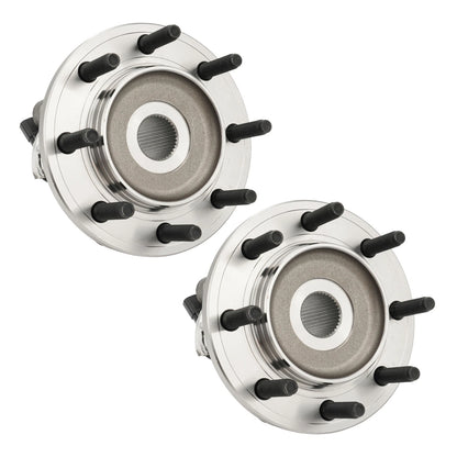 2pc Front Wheel Bearing Hub Assembly for RAM 2500 2014–2018 & 3500 2013–2018