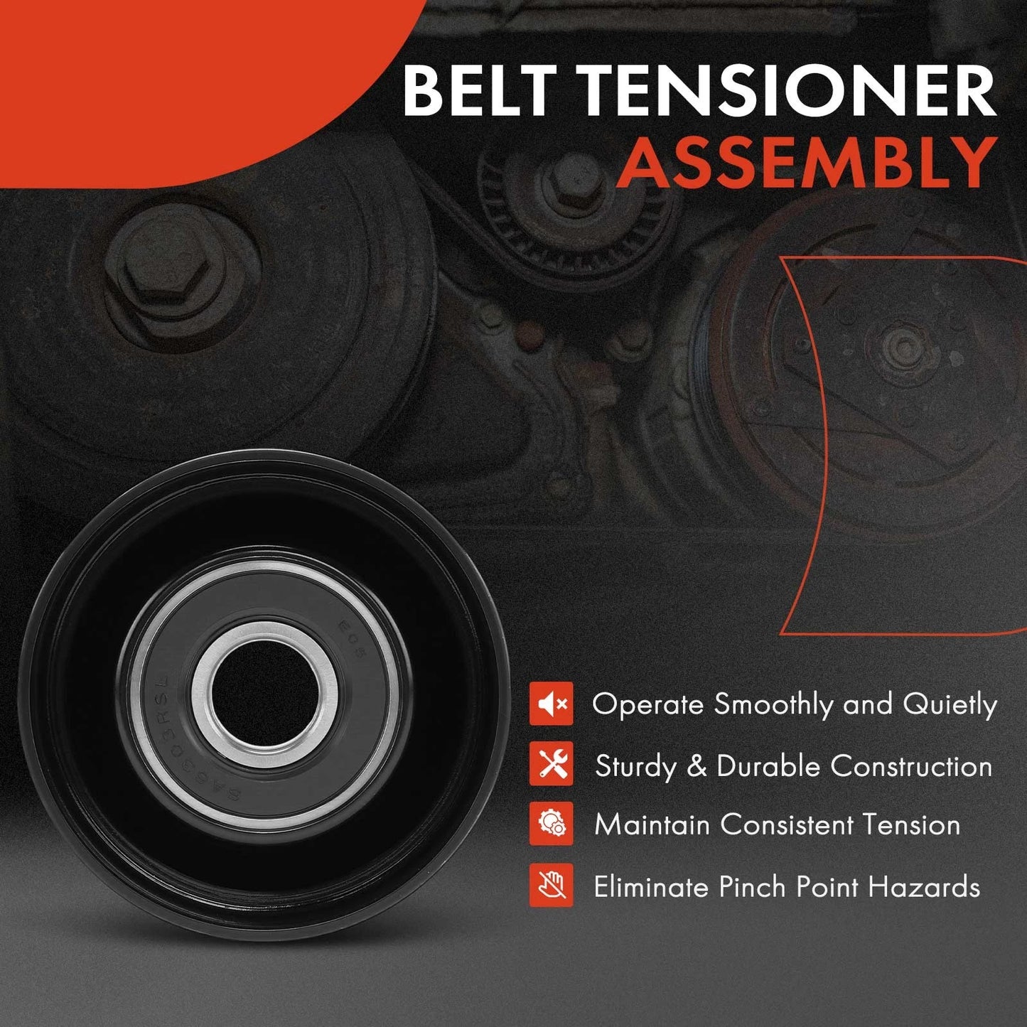 Accessory Belt Idler Pulley for Chrysler Pacifica (2005–2008)