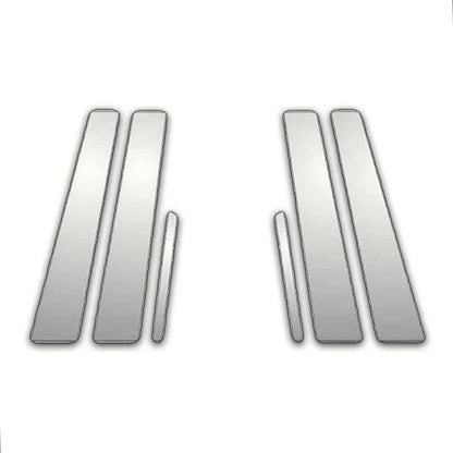Chrome Pillar Post Covers Kit for Lexus GS 2001–2005 (6 Piece Set)