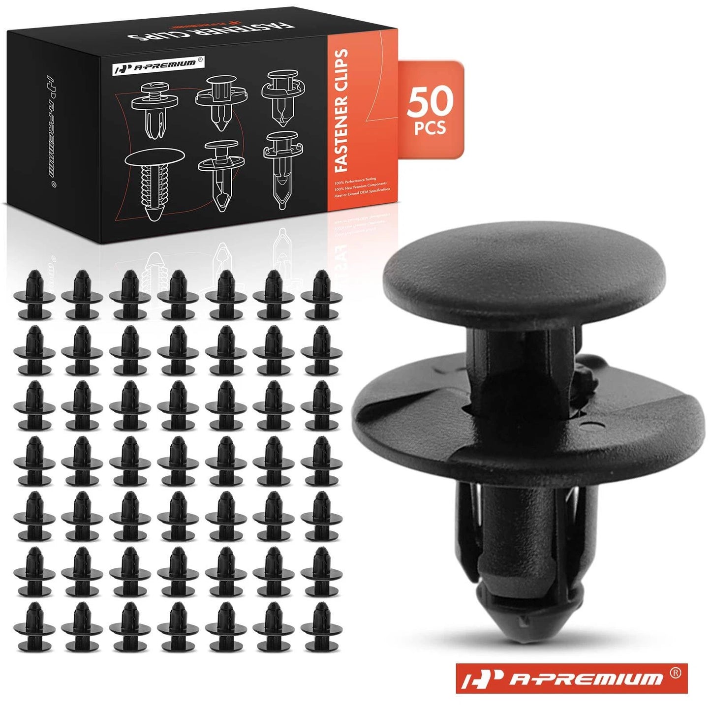 50x Fender & Body Liner Retainer Clip for Chevy