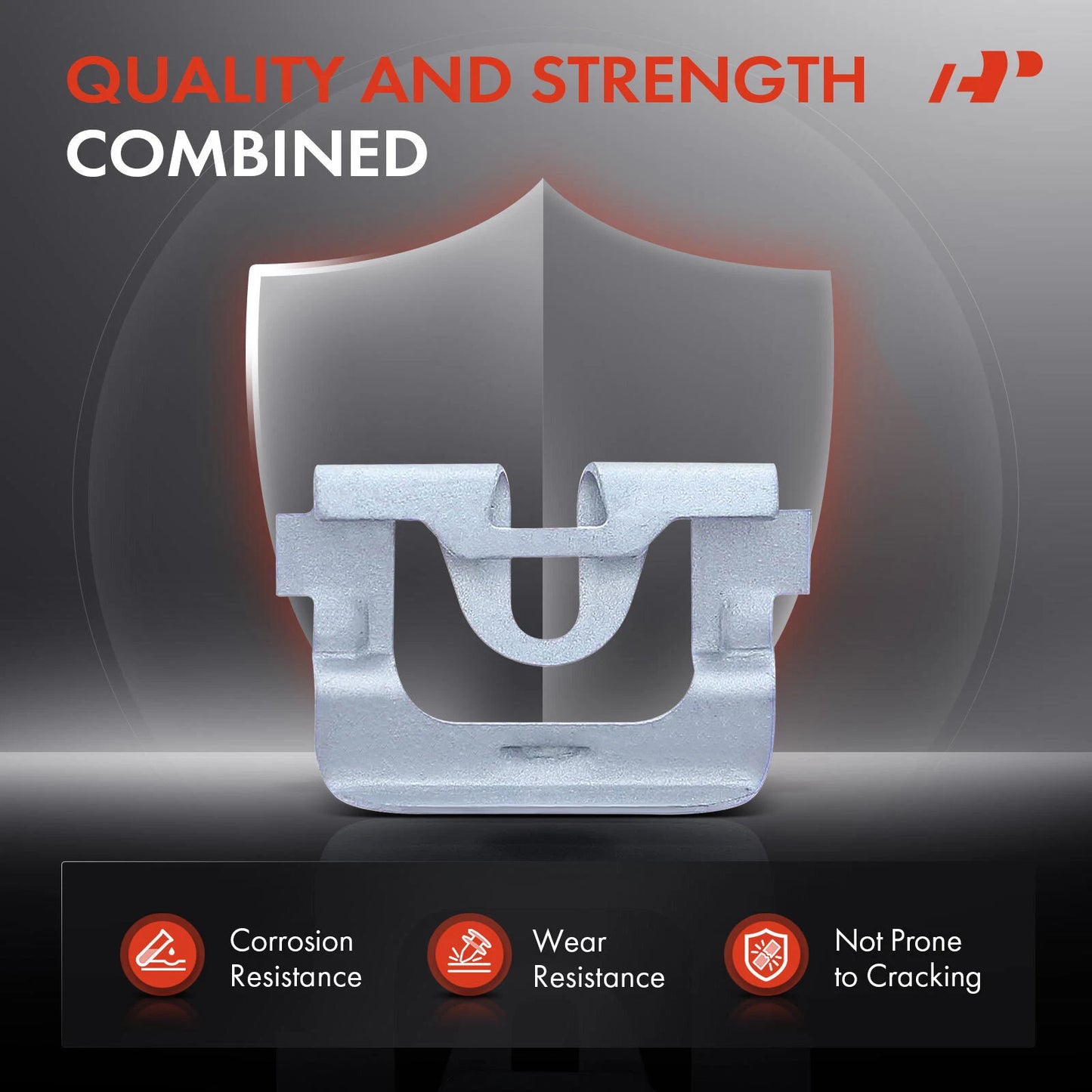 50Pcs Window Molding Trim Reveal Clips for Chevy