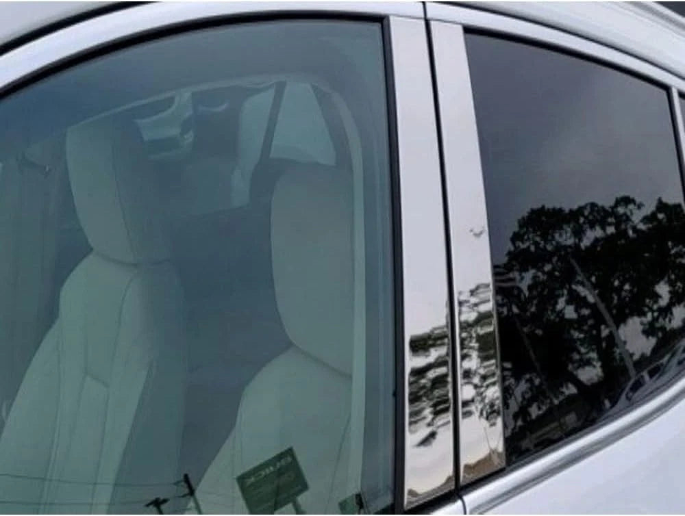 Luxury FX Polished Pillar Post Trim 4pc for 2021-2022 Buick Envision Sedan