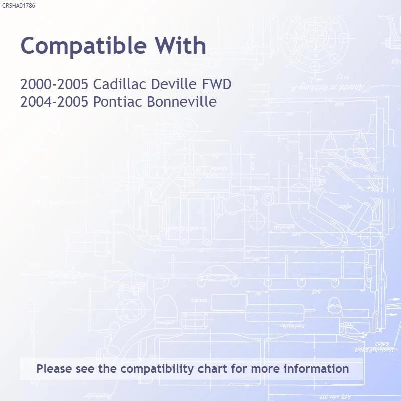 A/C Condenser Replacement Repair Part for 2000-2005 Cadillac Deville FWD