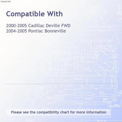 A/C Condenser Replacement Repair Part for 2000-2005 Cadillac Deville FWD