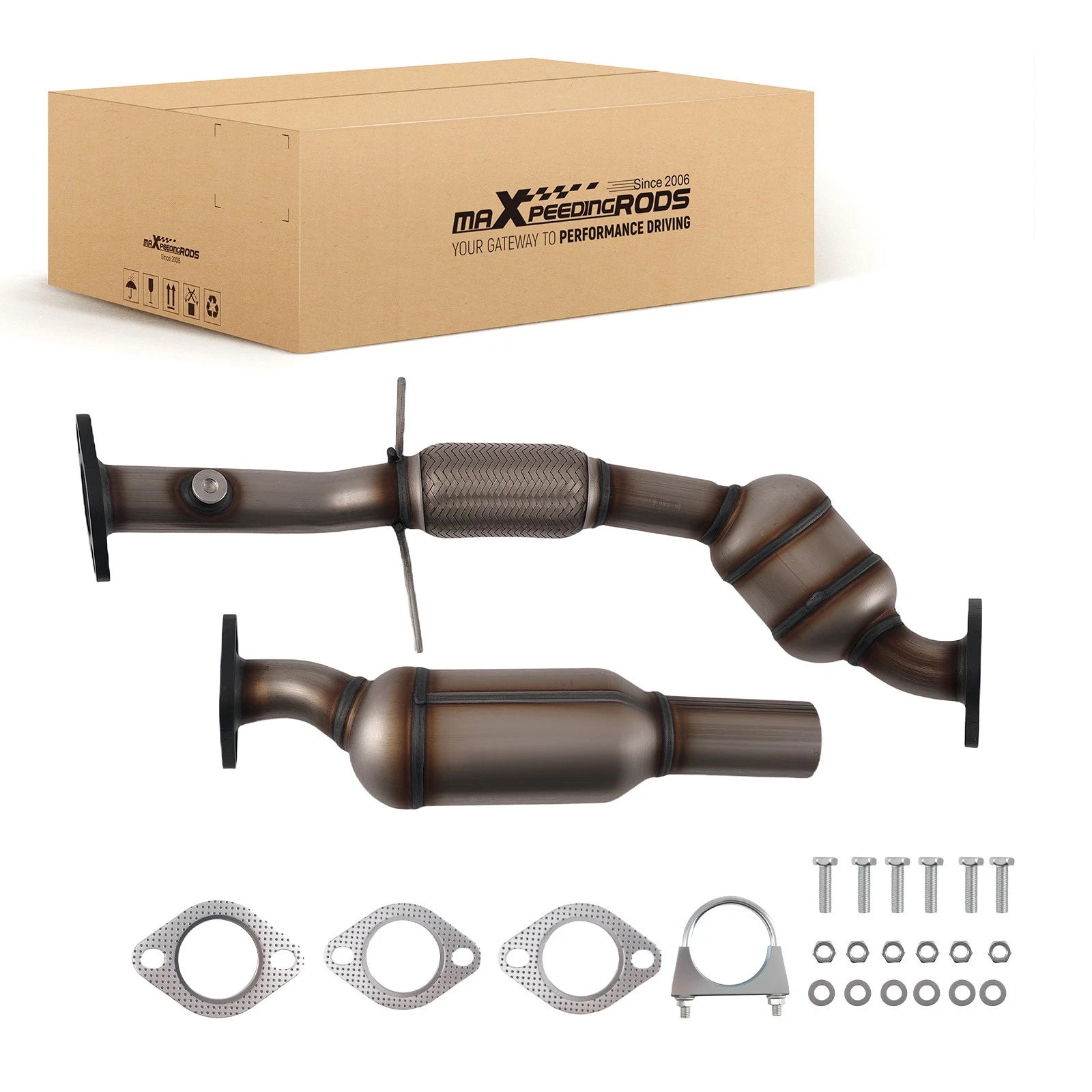 Catalytic Converter with Gasket for Ford Transit Connect (2010–2013)