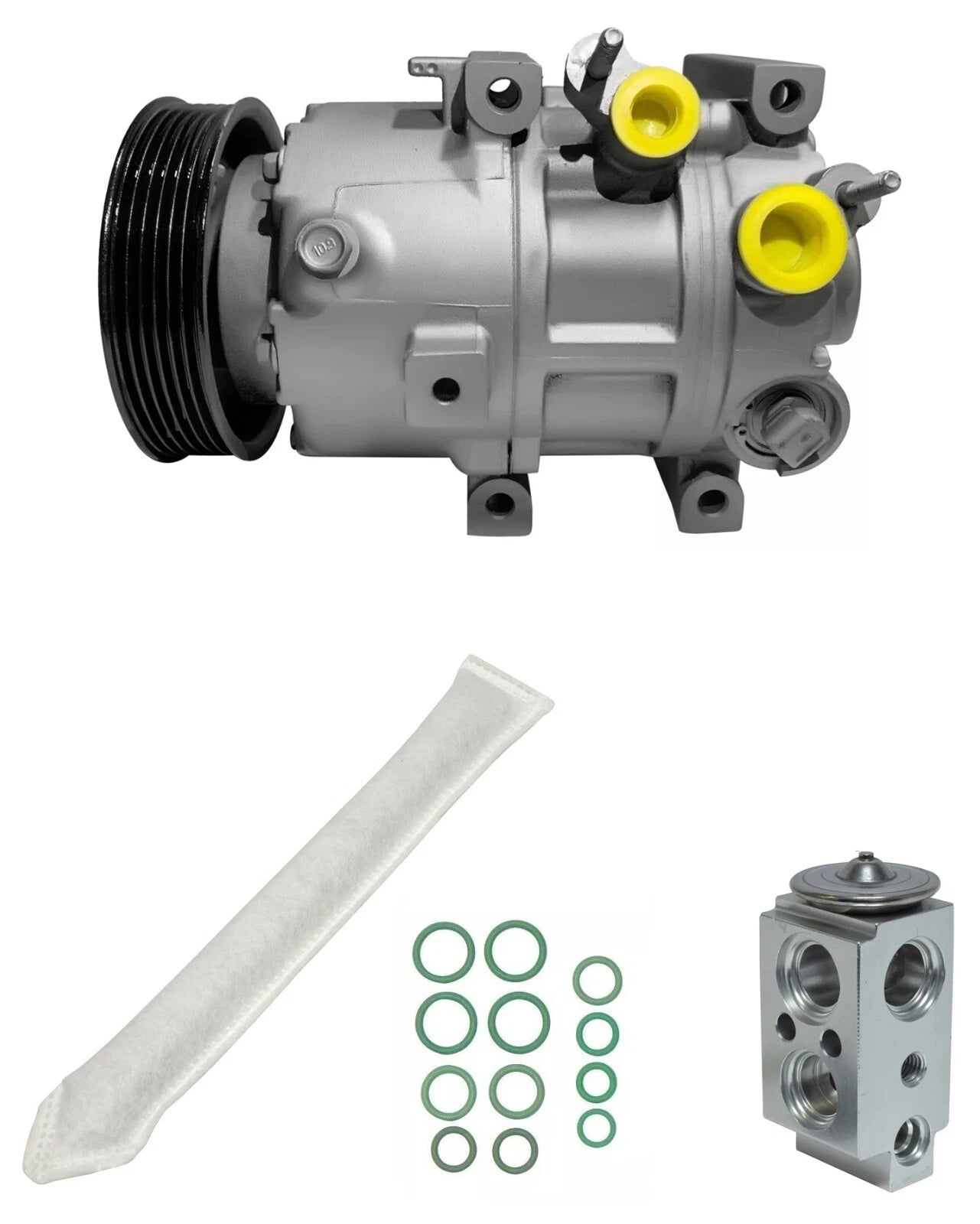 AC Compressor Kit Replacement for Kia Optima 2.0L Turbo (2016–2016)