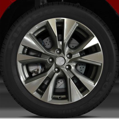 18x7.5 Factory Wheel (Dark Metallic Charcoal Machined) for Nissan Murano