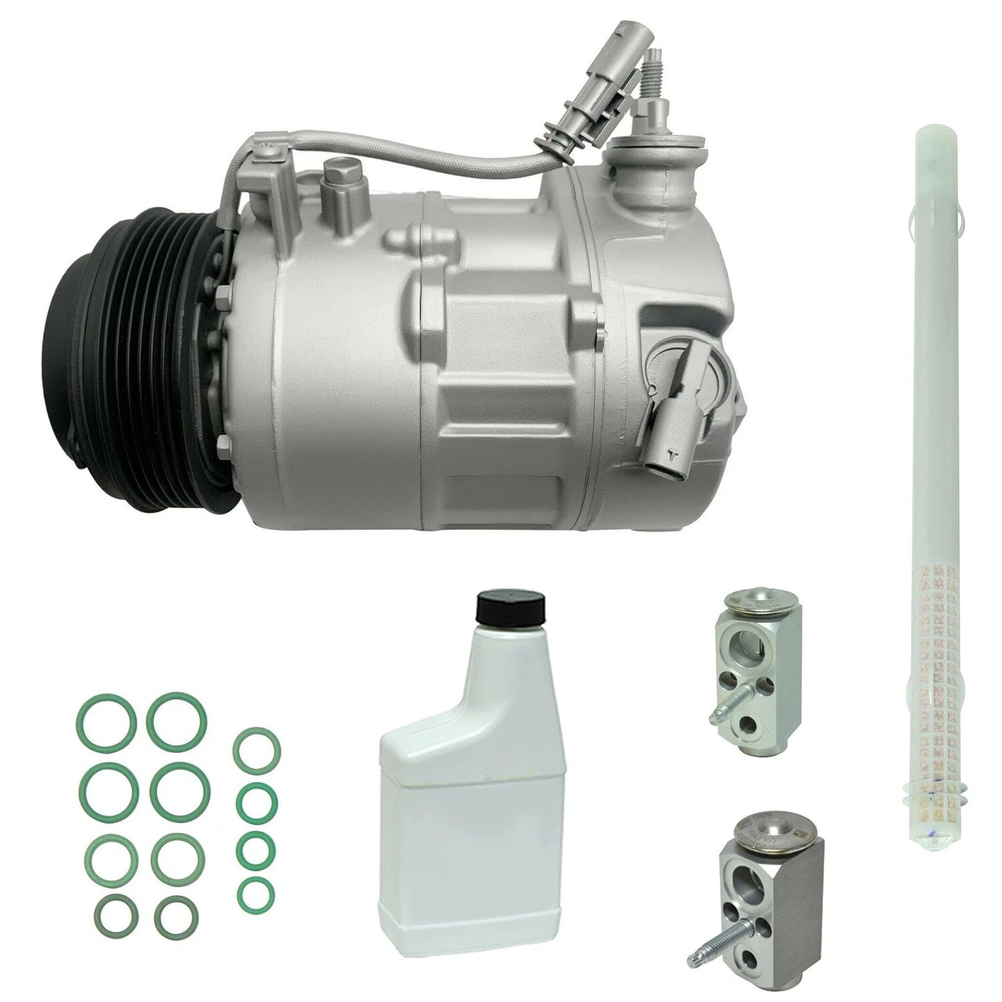 A C Compressor Kit Replacement for GMC Acadia 3.6L (2013–2016) With Rear