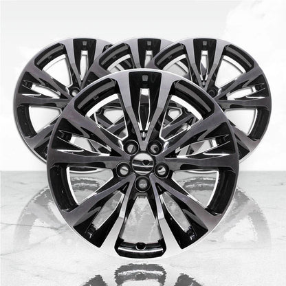 17 Inch Alloy Wheel Machined Black Pockets by JTE for 2017–2018 Toyota Corolla
