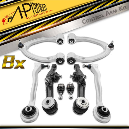 8x Front Control Arm Ball Joint Assembly for Mercedes-Benz S-Class (2000–2013)