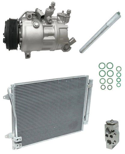 A C Compressor Kit With Condenser Replacement for Volkswagen Passat (2018–2018)