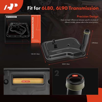 Automatic Transmission Filter for Chevrolet Silverado 3500 HD (2008–2019)