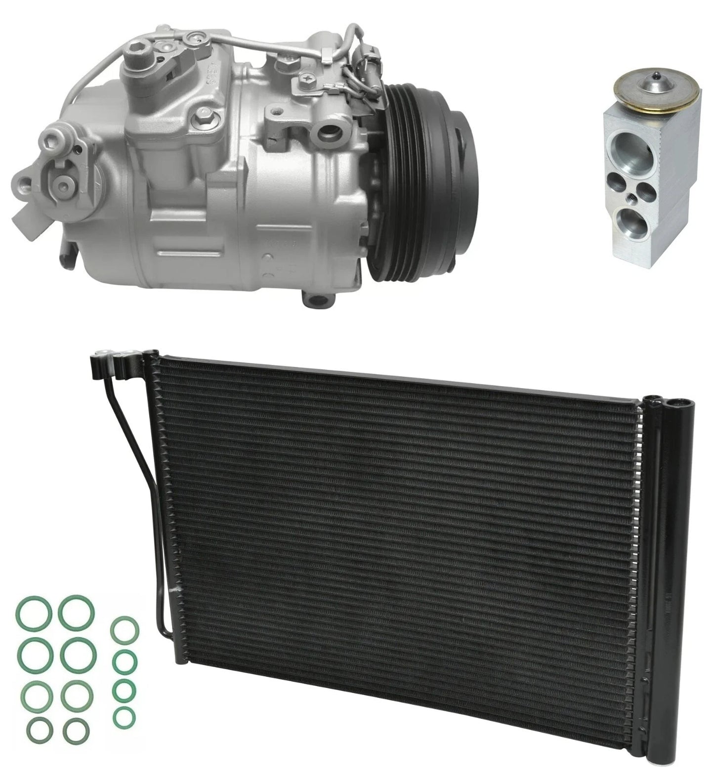 A/C Compressor Kit with Condenser Replacement for BMW M5 (2012–2013)